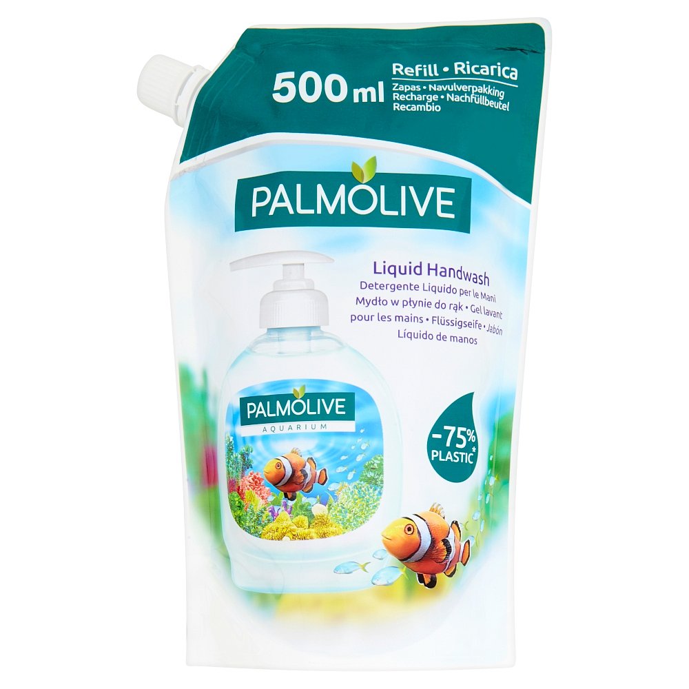 PALMOLIVE Tekuté mýdlo,náhradní náplň Aquarium 500 ml