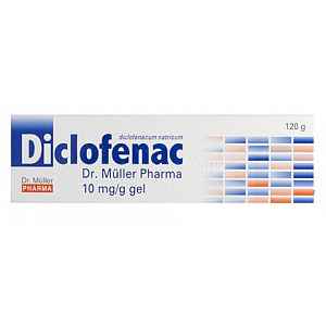 Dr.Müller Diclofenac 10mg/g gel 120g