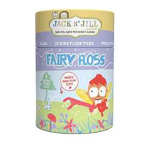 Jack N' Jill zubní nit pro děti Fairy Floss 30 ks