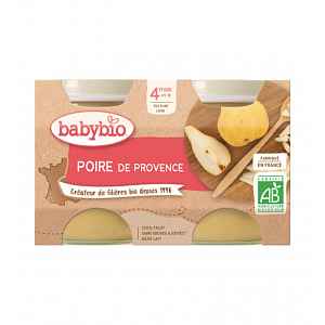 BABYBIO hruška 2x130g