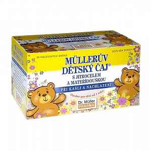 Müllerův dětský čaj s jitrocel.a mateř.n.s.20x1.5g