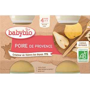 BABYBIO hruška 2x130g