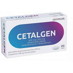 CETALGEN 500MG/200MG potahované tablety 20 II