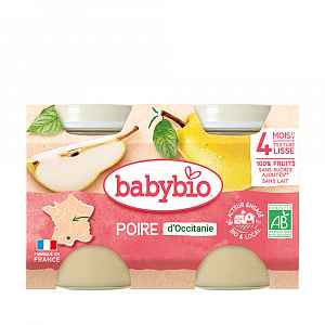 BABYBIO hruška 2x130g