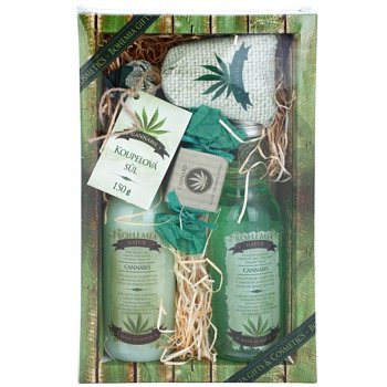 Bohemia Gifts & Cosmetics Cannabis kosmetická sada I. (pro ženy)