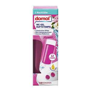 Domol WC gel Flower náhradní náplň 75 ml