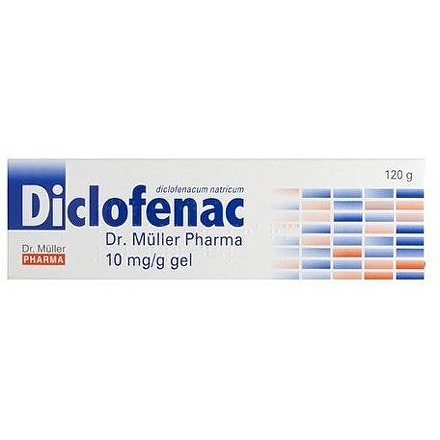 Dr.Müller Diclofenac 10mg/g gel 120g