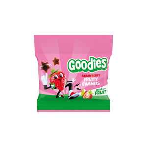 Goodies Fruit Jahodoví gumídci 17 g