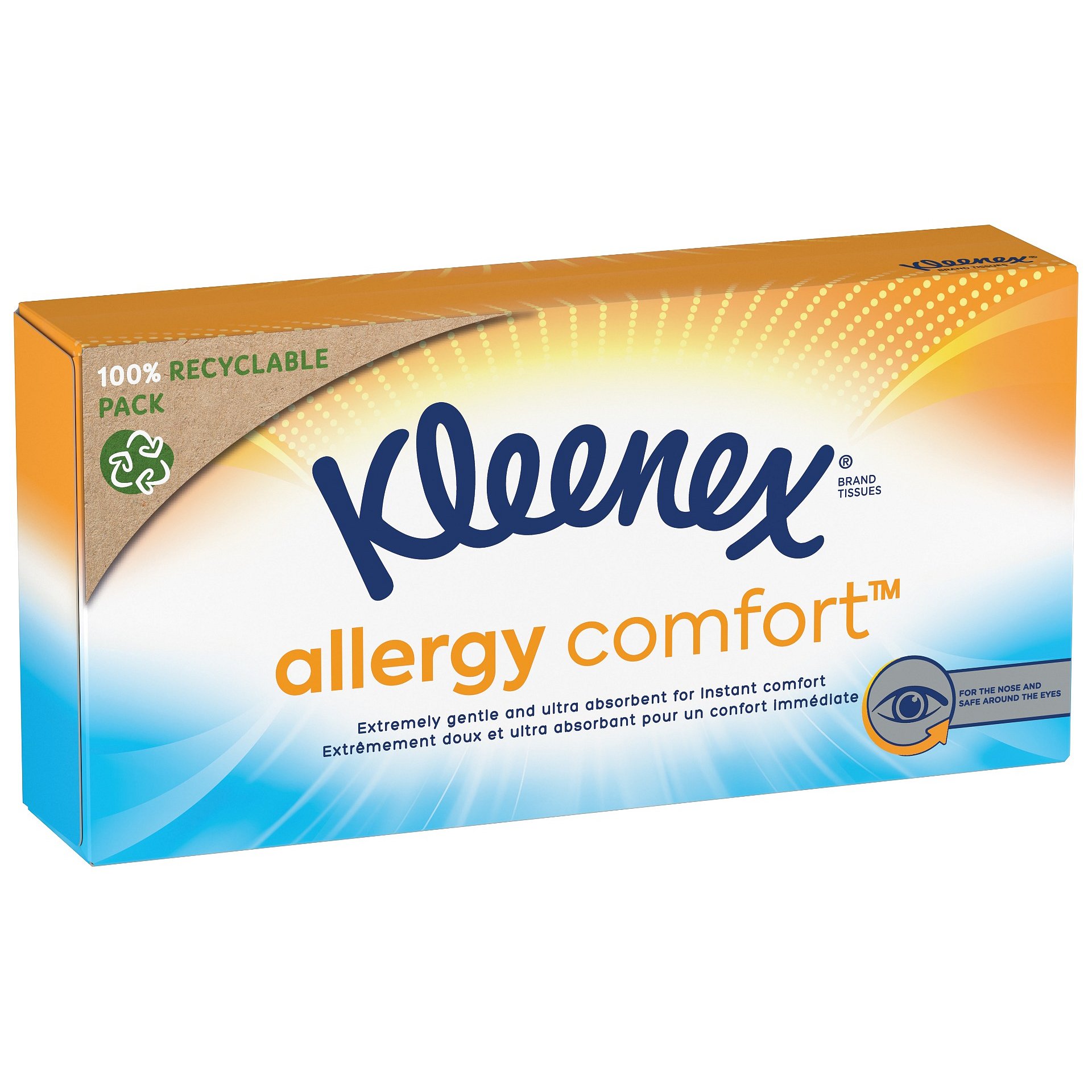 Kleenex Allergy Comfort Box papírové kapesníky 56 ks