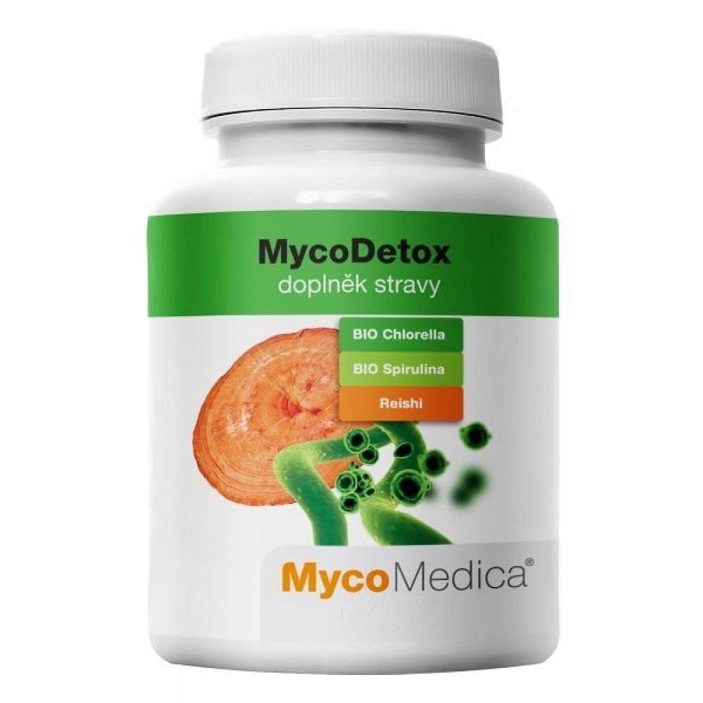 MYCOMEDICA MycoDetox 120 rostlinnných veganských kapslí