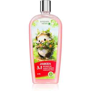 Bohemia Gifts & Cosmetics Bohemia Herbs Strawberry bublinková koupel a mycí gel 500 ml