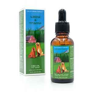 California Farms Lady & Tramp CBD olej pro psy 300 mg 30 ml