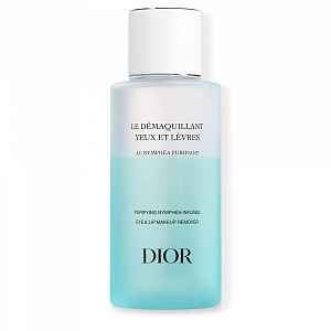 Dior Eye and Lip Makeup Remover dvoufázový odličovač s čisticím extraktem z leknínu  125 ml