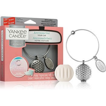 Yankee Candle Pink Sands vůně do auta + náhradní náplň přívěsek (Geometric)