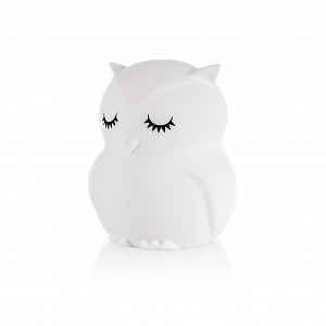 Zopa Silikonová LED noční lampička vel. M, Owl 2
