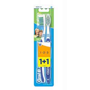Oral-B zubní kart. 3Effect Natural Fresh 1+1