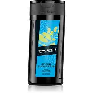 Bruno Banani Spiced Eucalyptus osvěžující sprchový gel 3 v 1 pro muže 250 ml