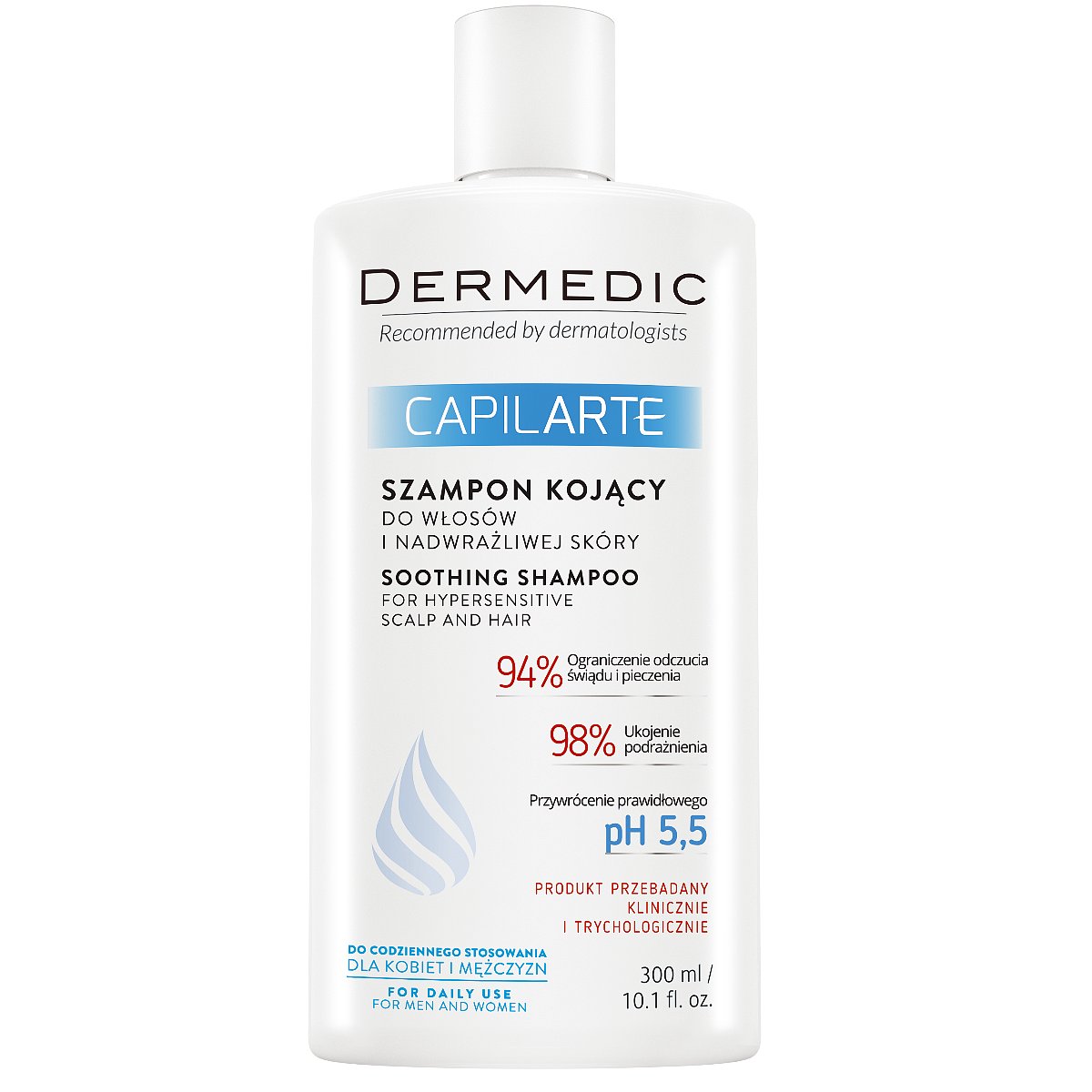 Dermedic Capilarte zklidňující šampon pro citlivou pokožku 300 ml