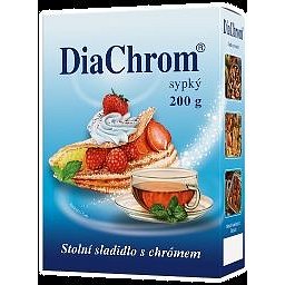 DiaChrom sypký 200g nízkokalorické sladidlo - II.jakost