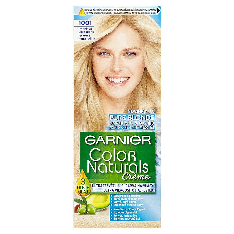 Garnier Color Naturals Crème Popelavá ultra blond 1001