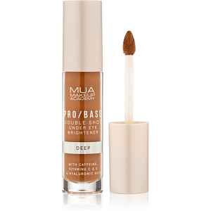 MUA Makeup Academy PRO/BASE Double Shot oční rozjasňovač s kofeinem odstín Deep 5 ml