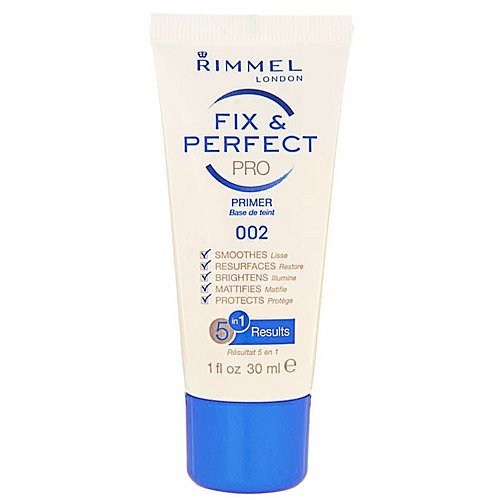 Rimmel podkladová báze pod make-up Fix & Perfect  002 Transparent