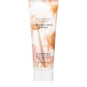 Victoria's Secret Natural Beauty Coconut Milk & Rose tělové mléko pro ženy 236 ml