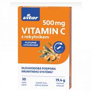 Revital Vitamin C 500mg s rakytníkem cps.30