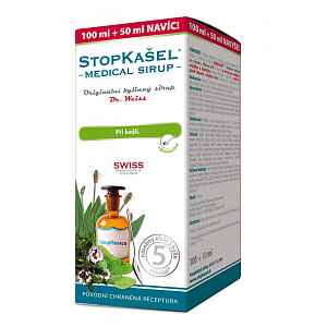 STOPKAŠEL Medical sirup Dr.Weiss 100+50ml NAVÍC