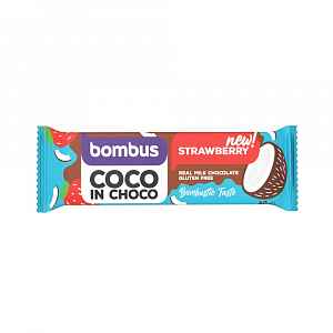 Bombus COCO in CHOCO Strawberry 40 g