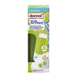 Domol WC gel Citrus náhradní náplň 75 ml