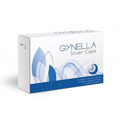 GYNELLA Silver Caps 10 vaginálních tobolek - II.jakost