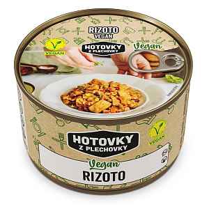 HOTOVKY Z PLECHOVKY Vegan rizoto 3 porce