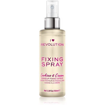 I Heart Revolution Fixing Spray fixační sprej na make-up s vůní Cookies & Cream 100 ml