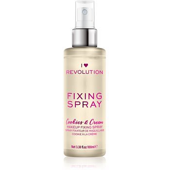 I Heart Revolution Fixing Spray fixační sprej na make-up s vůní Cookies & Cream 100 ml