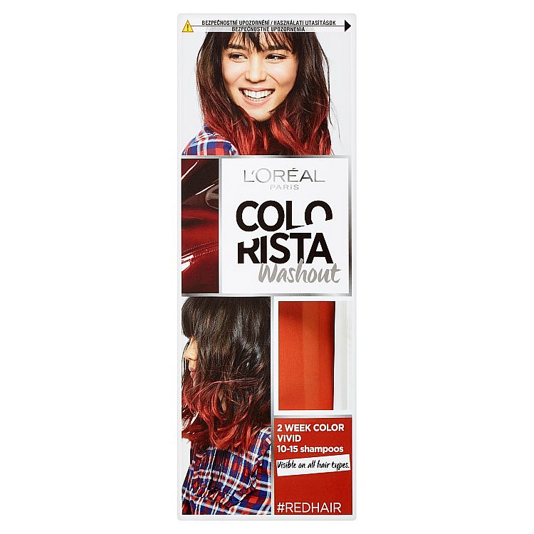 L'Oréal Paris Colorista Washout vymývající se barva Red Hair