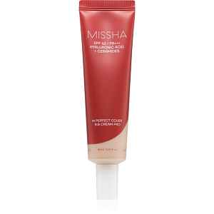 Missha M Perfect Cover BB Cream Pro hydratační BB krém s vysokou UV ochranou odstín #19 50 ml