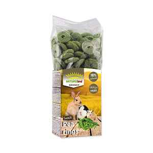 Nature Land Pochoutka Brunch hráškové kroužky 100 g