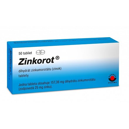 Zinkorot 25mg tbl.nob.50x25mg