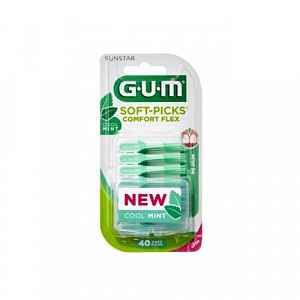 GUM SoftPicks comfort flex Mint 40ks G670M40