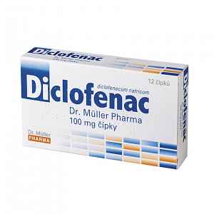 Dr.Müller Diclofenac 100mg čípky 12ks