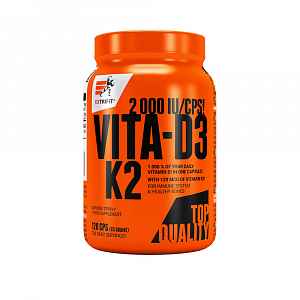 Extrifit Vita - D3 K2 2000 IU 120 kapslí