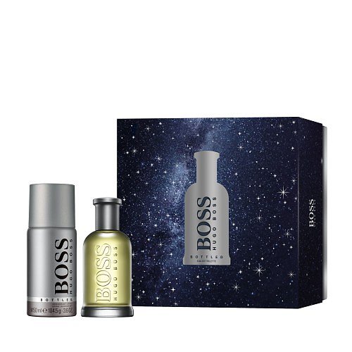 Hugo Boss Boss Bottled set  dárková kazeta EdT 50 ml + dSpray 150 ml