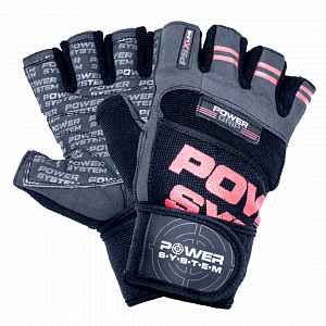 Power System Rukavice Power Grip PS 2800 červené - M