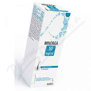 Minorga 50mg/ml kožní roztok 60ml