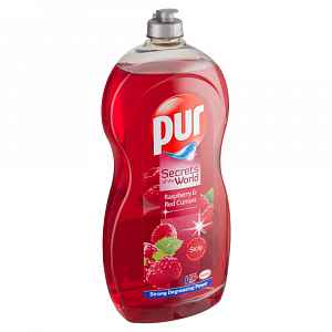 Pur Secrets of the World Raspberry & Red Currant přípravek na ruční mytí nádobí  1,2 L