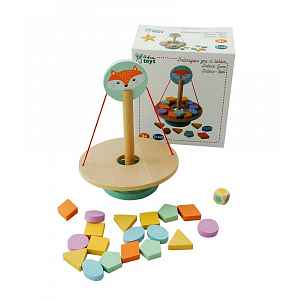 Adam Toys Balanční hra s tvary - liška