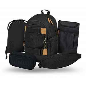 Baagl Školní set Skate Darkness III