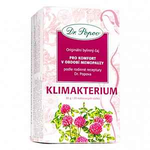 DR. POPOV Čaj klimakterium 20 nálevových sáčků