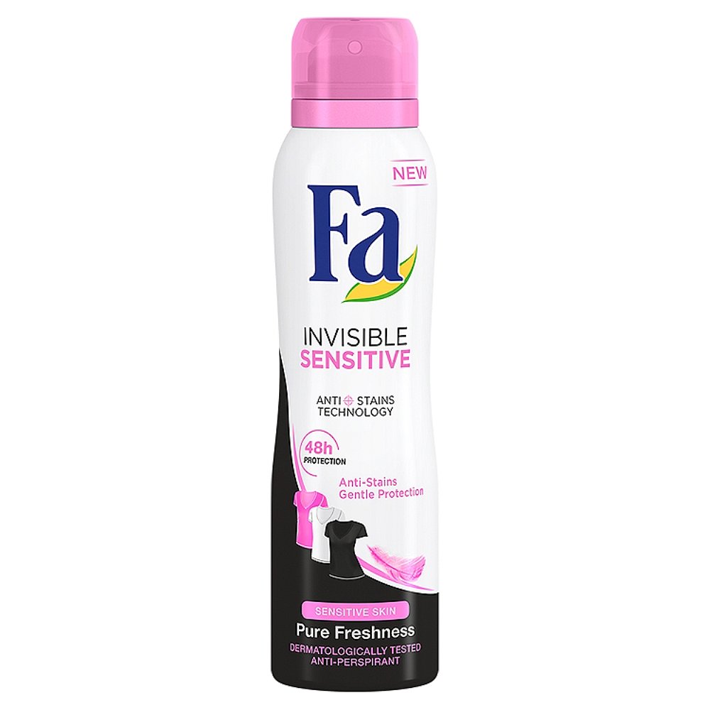 Fa Invisible Sensitive antiperspirant ve spreji 150 ml